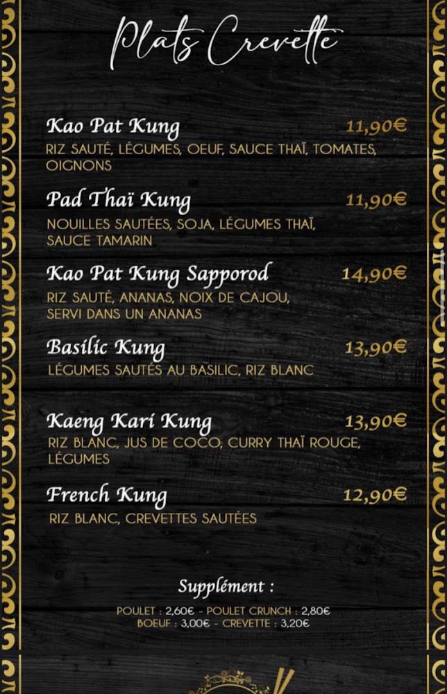 French Thaï - Menu Image 4
